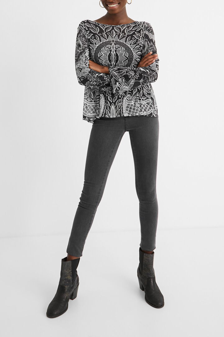 Flounced mandalas T-shirt | Desigual