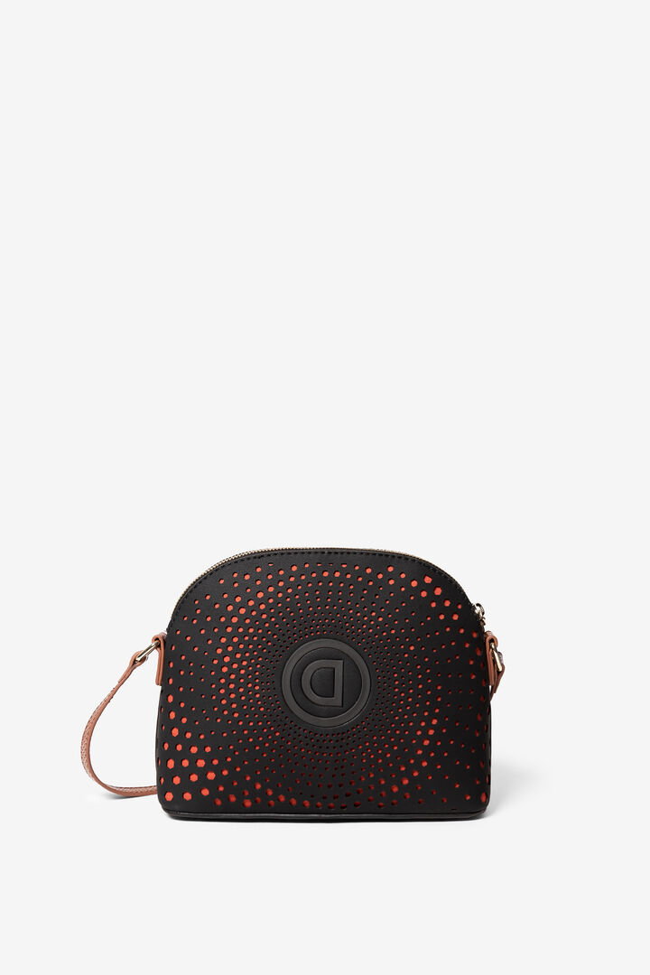 Sling bag with logo and geometric spiral | Desigual