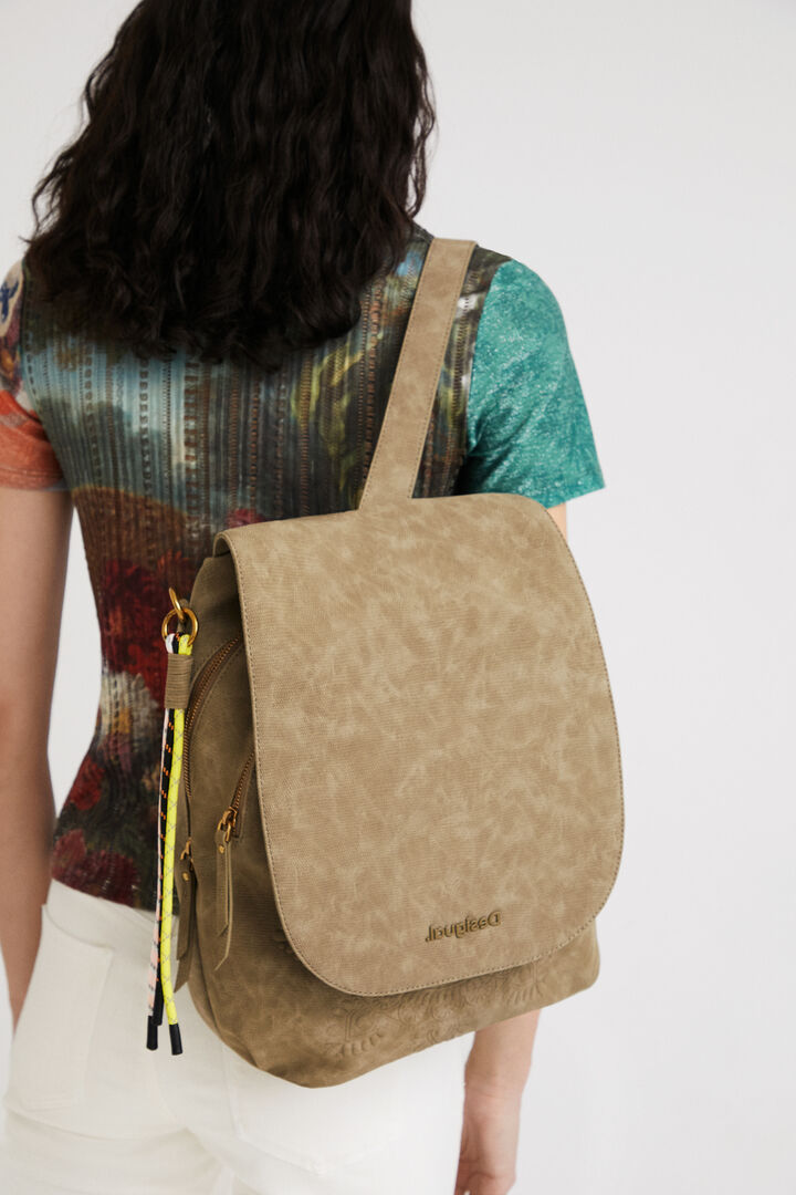Large multiposition backpack | Desigual