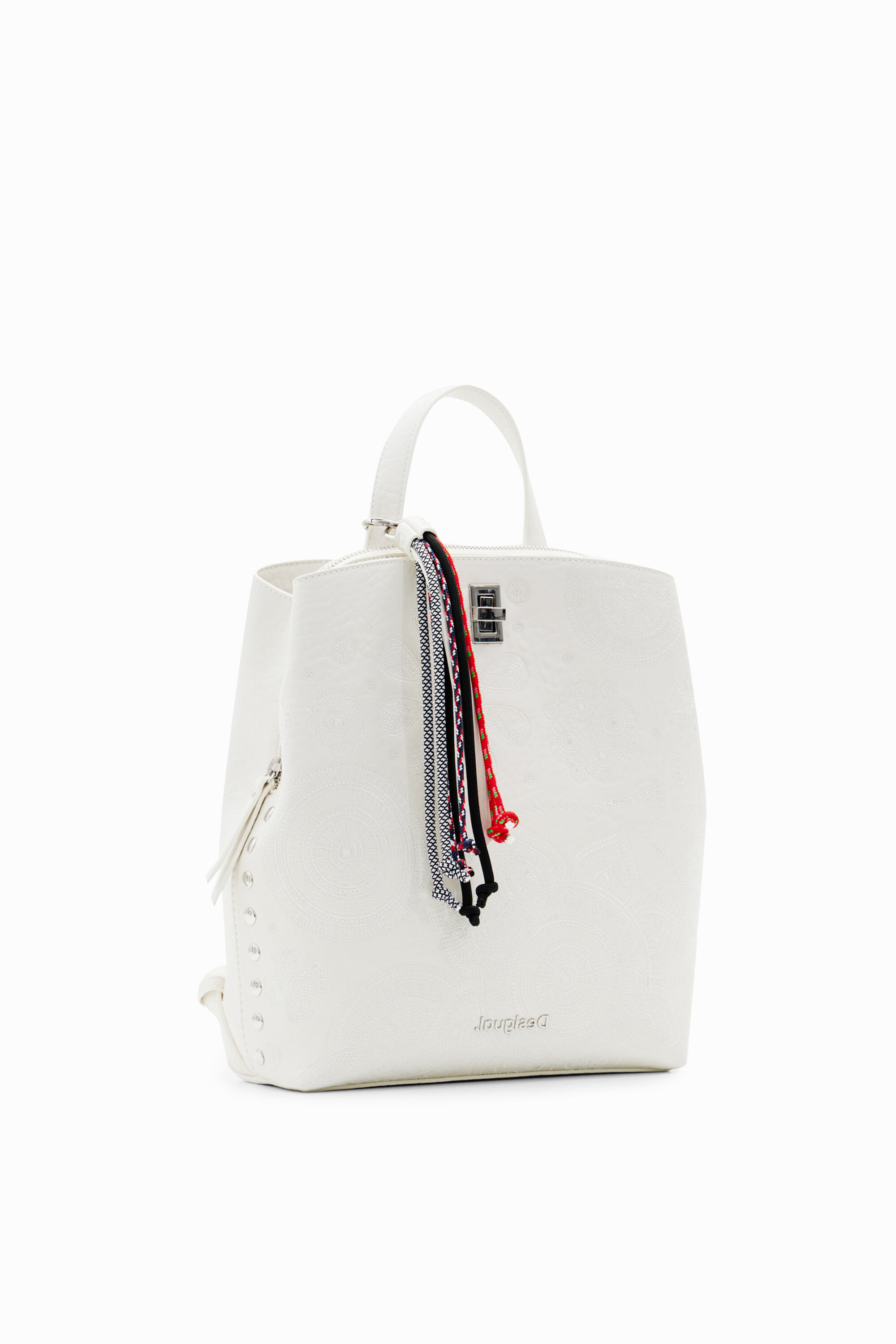 Beacon small embroidered denim backpack store