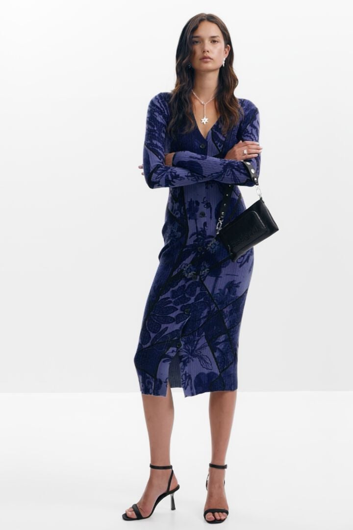 Floral midi dress | Desigual