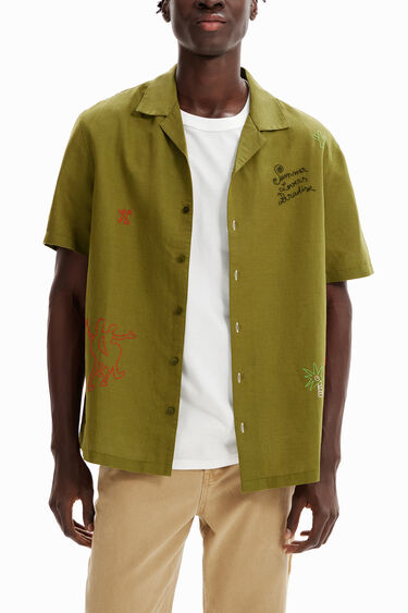 Camisa resort bordados | Desigual