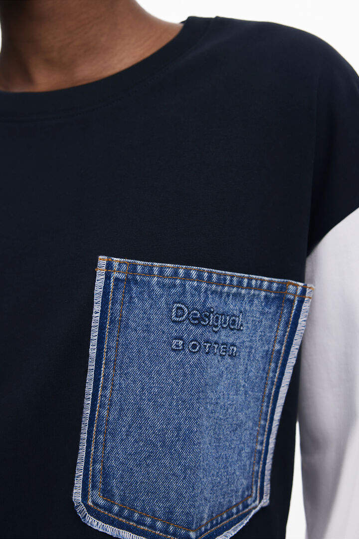 Denim pocket T-shirt Botter | Desigual