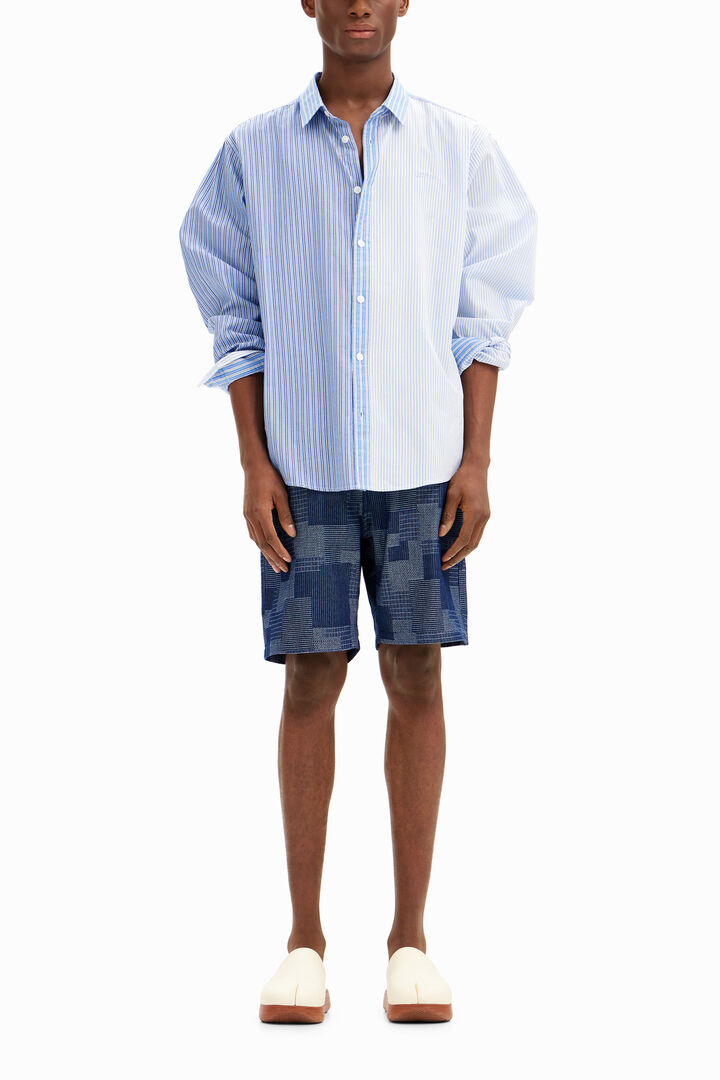Camisa doble raya diplomática | Desigual