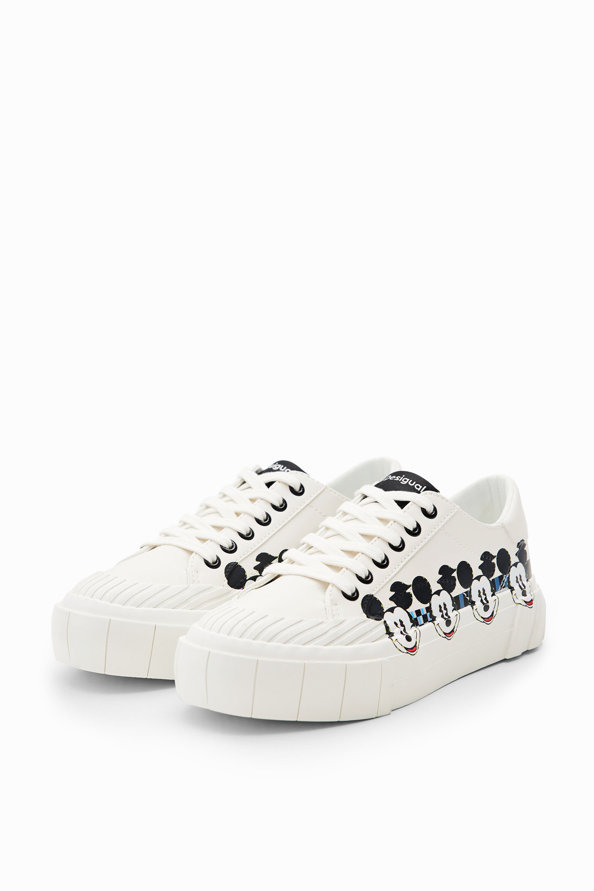 Mickey Mouse platform sneakers - WHITE - 39