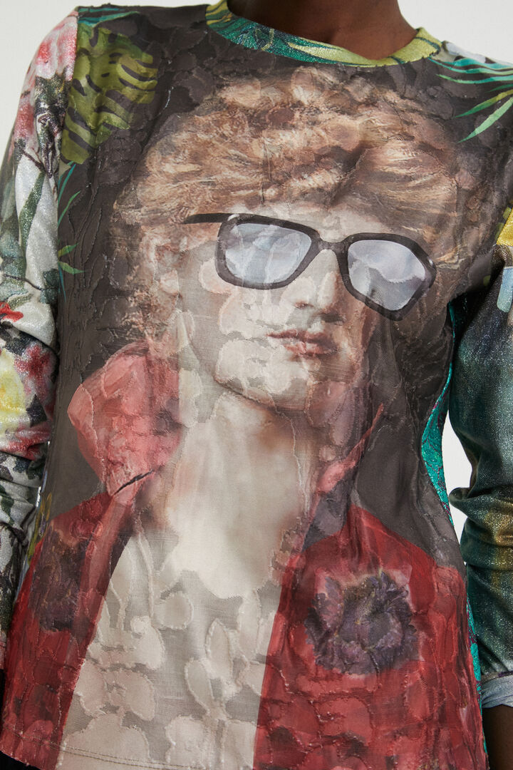 Woman artwork T-shirt | Desigual