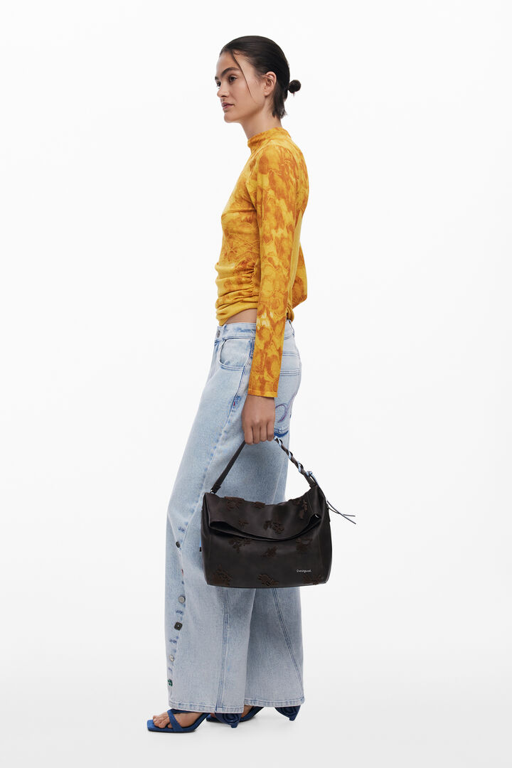 Convertible bag with embossed details | Desigual