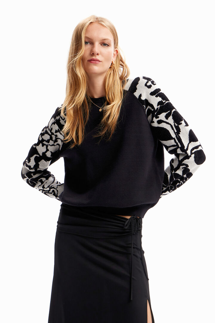 Jersey combinado flores | Desigual