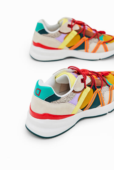 Sneakers patch detalls trekking | Desigual