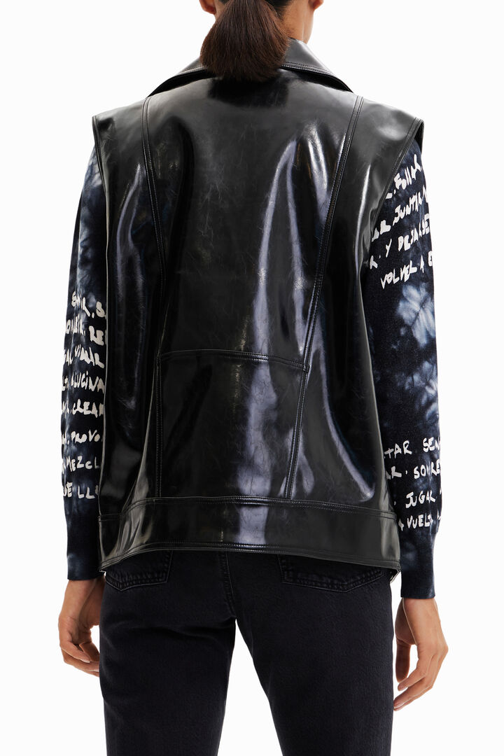 Chaleco biker oversize | Desigual
