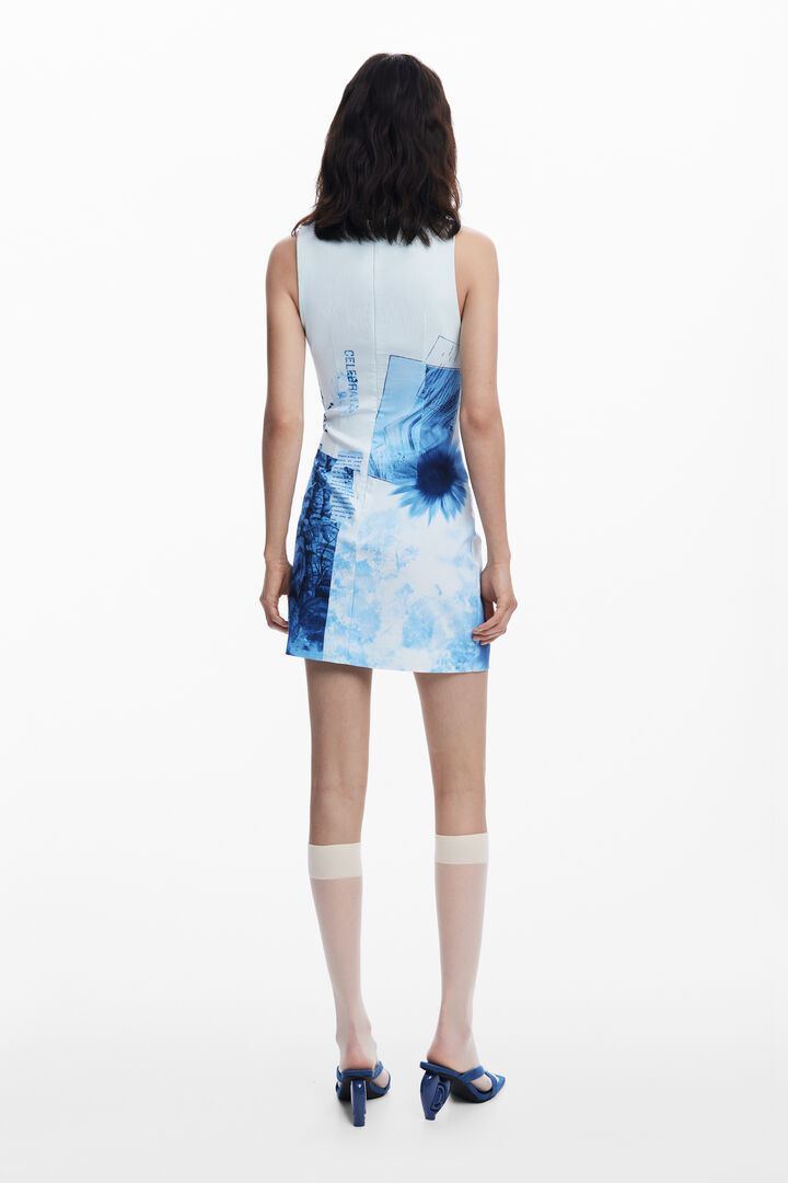 Collage short dress | Desigual