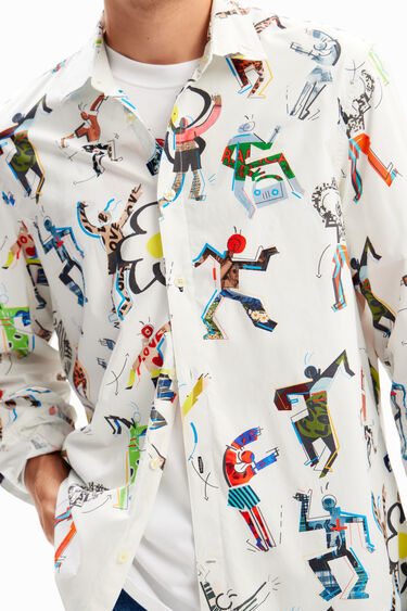Camisa muñecos bailando | Desigual