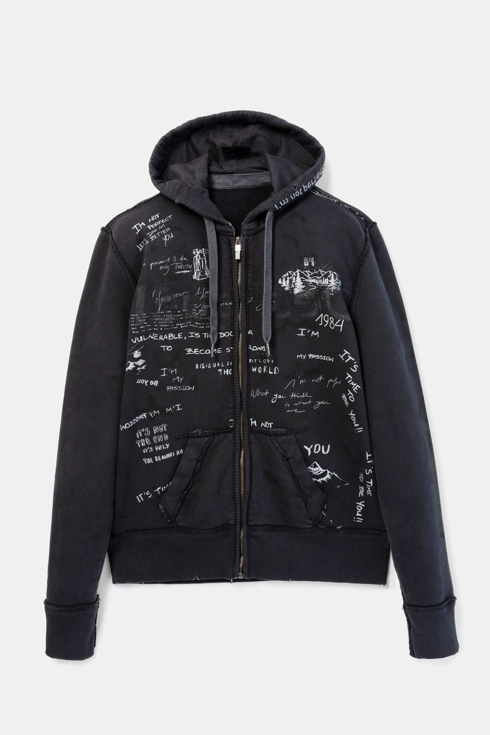 Sweatjacke mit Kapuze | Sweat Jacke mit Kapuze | Herren Desigual Pullover