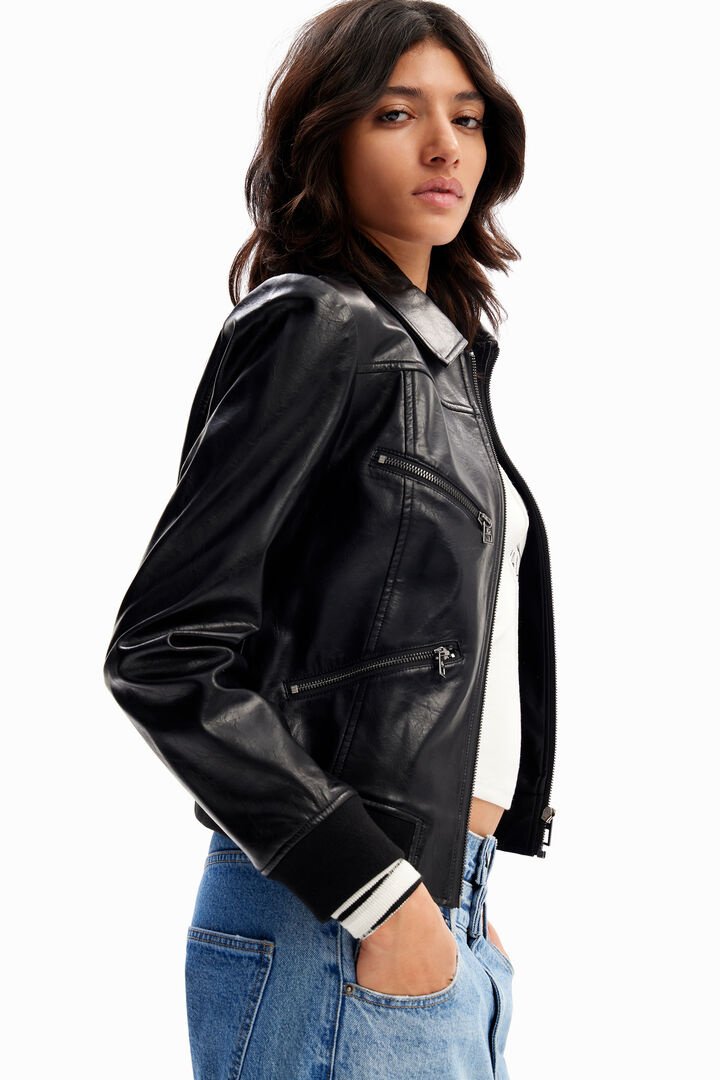 Retro biker jacket | Desigual