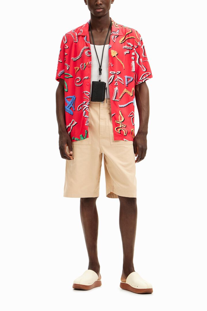 Koszula z motywami artystycznymi | Desigual