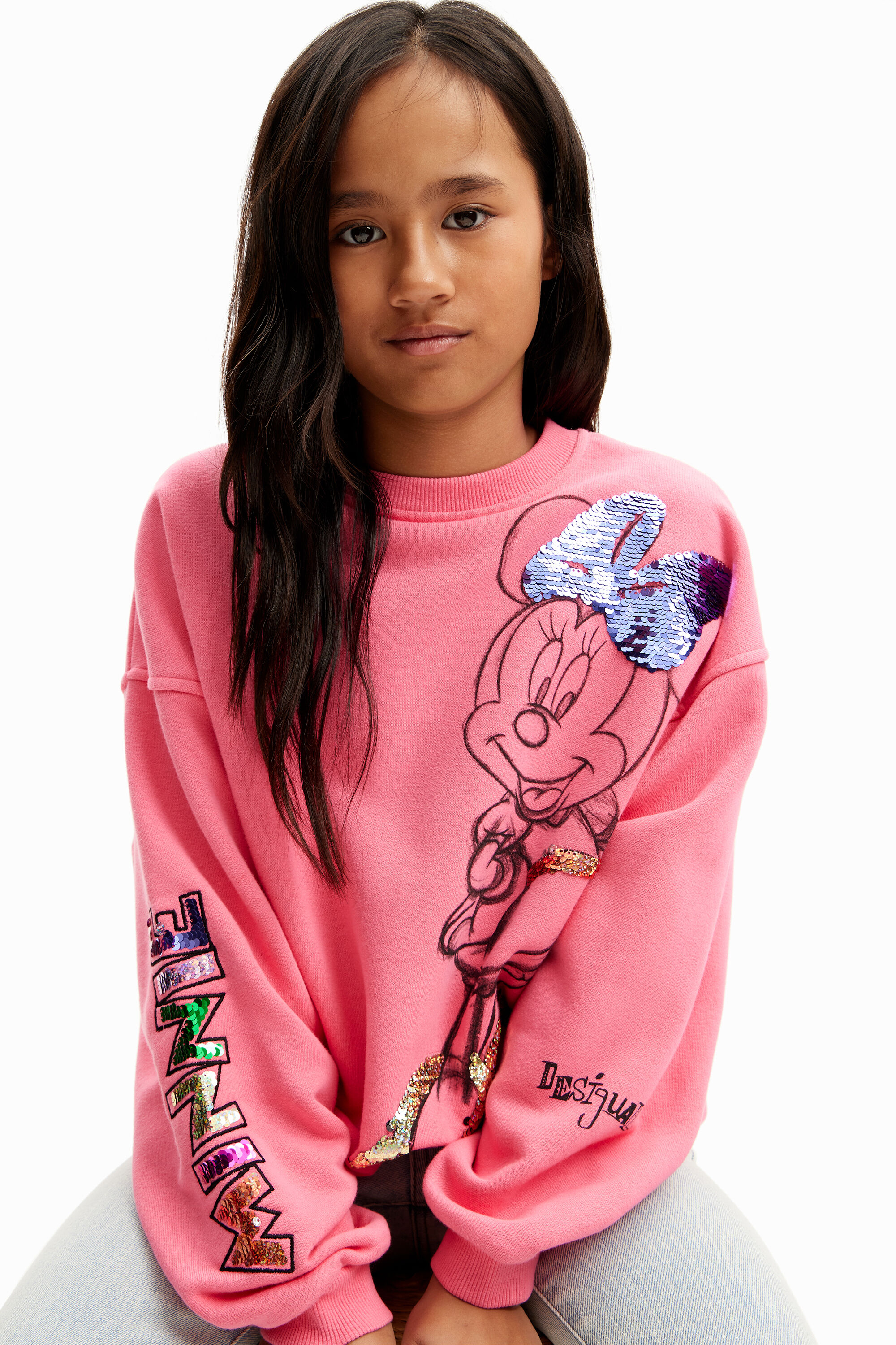 Women's minnie mouse store sweatshirt