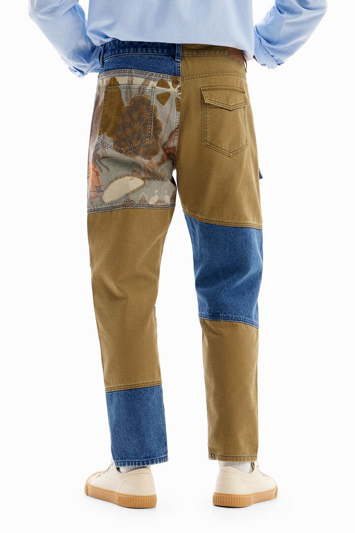 Denim cargo trousers | Desigual