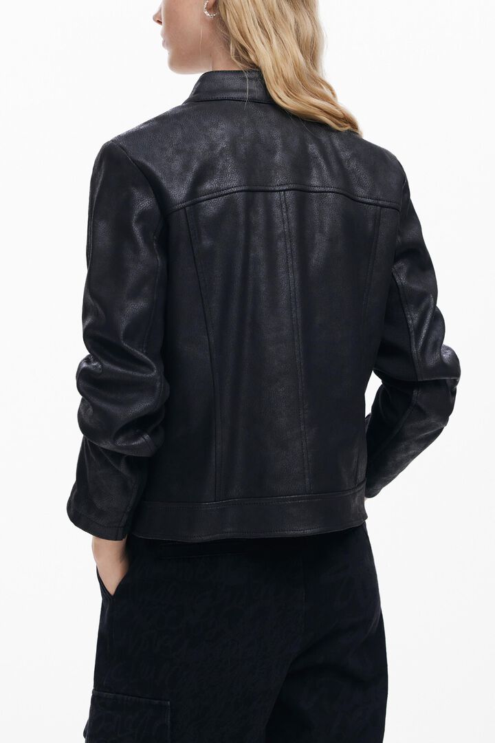 Regular biker jacket | Desigual