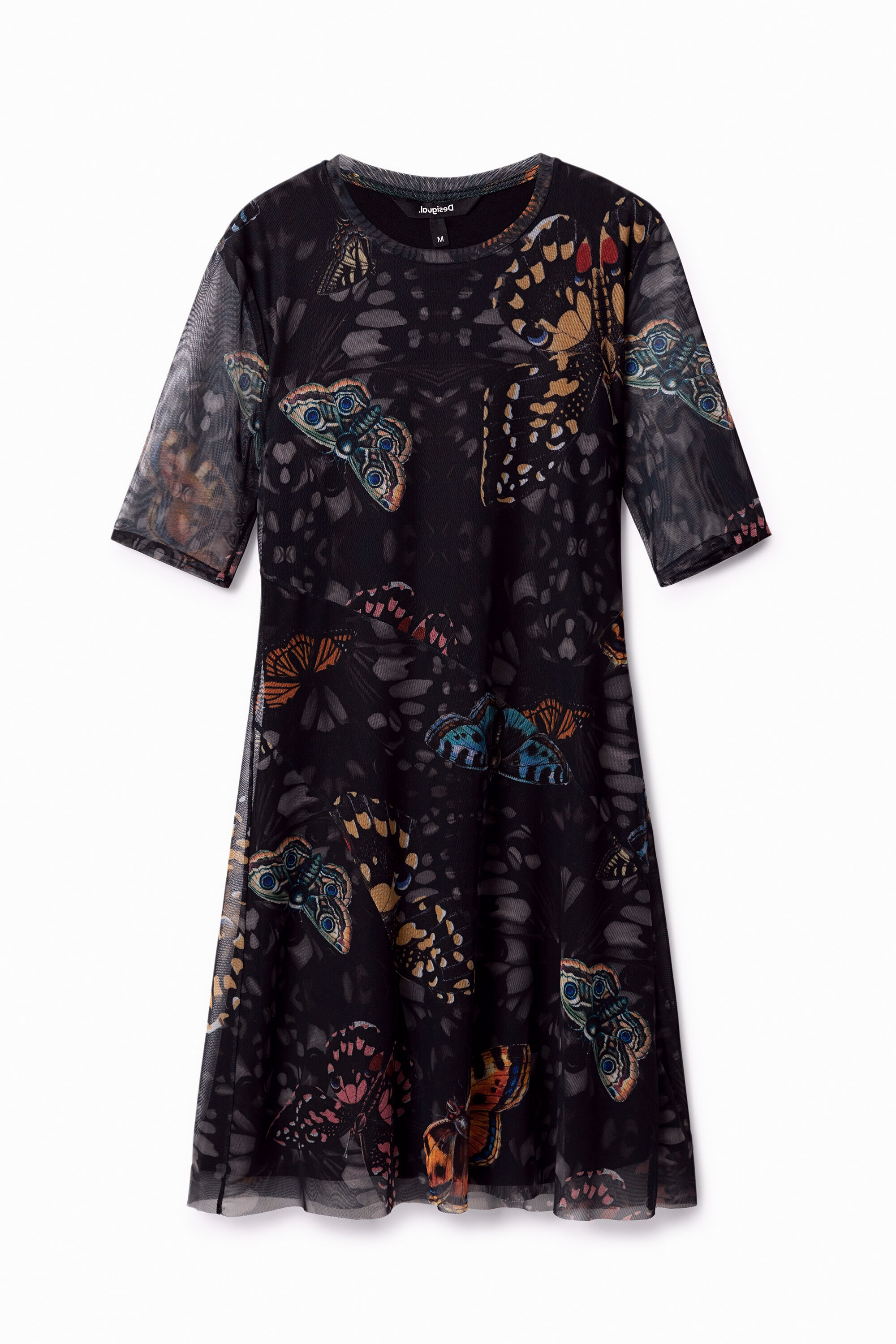 Knielanges Kleid im Slim Fit