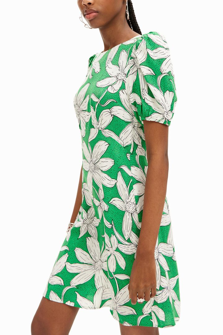 Short floral dress | Desigual