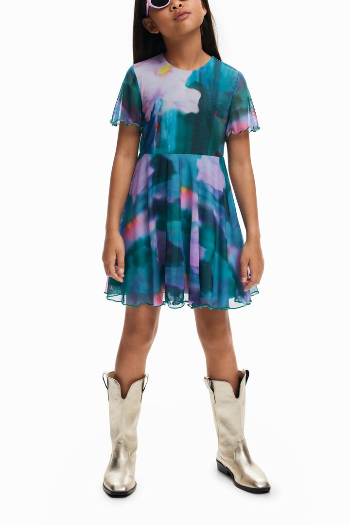 Pleated skirt dress | Desigual