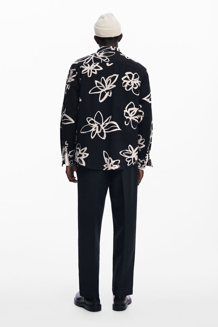 Chemise Utility à fleurs | Desigual