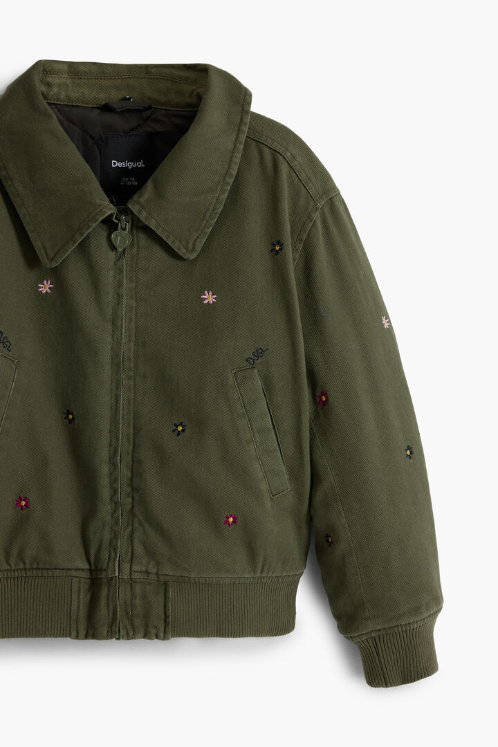 Fliegerjacke mit Fellkragen | Desigual
