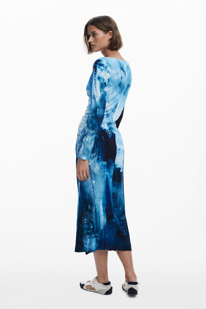 Landscape maxi dress | Desigual