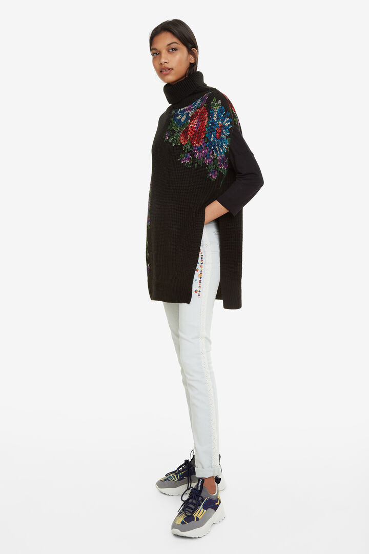 Cowl Scarf Poncho Knots | Desigual