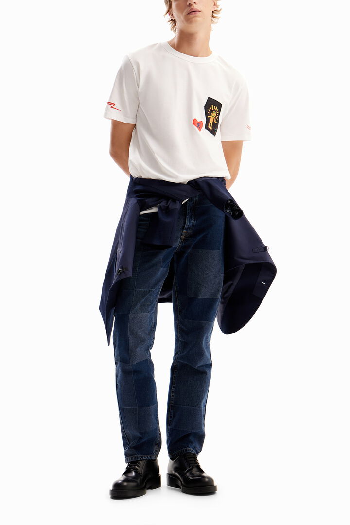 Sphinx patches T-shirt | Desigual