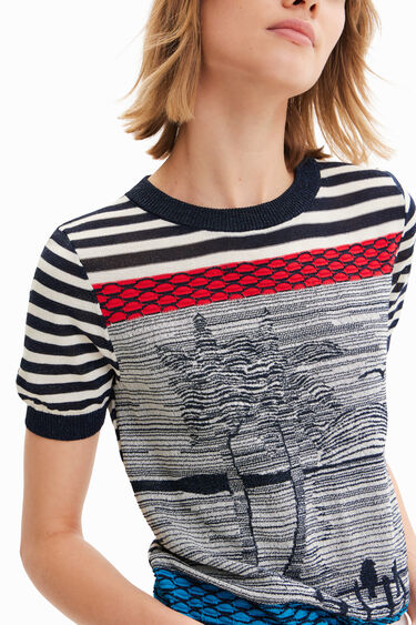 Maglietta maglia marinara | Desigual