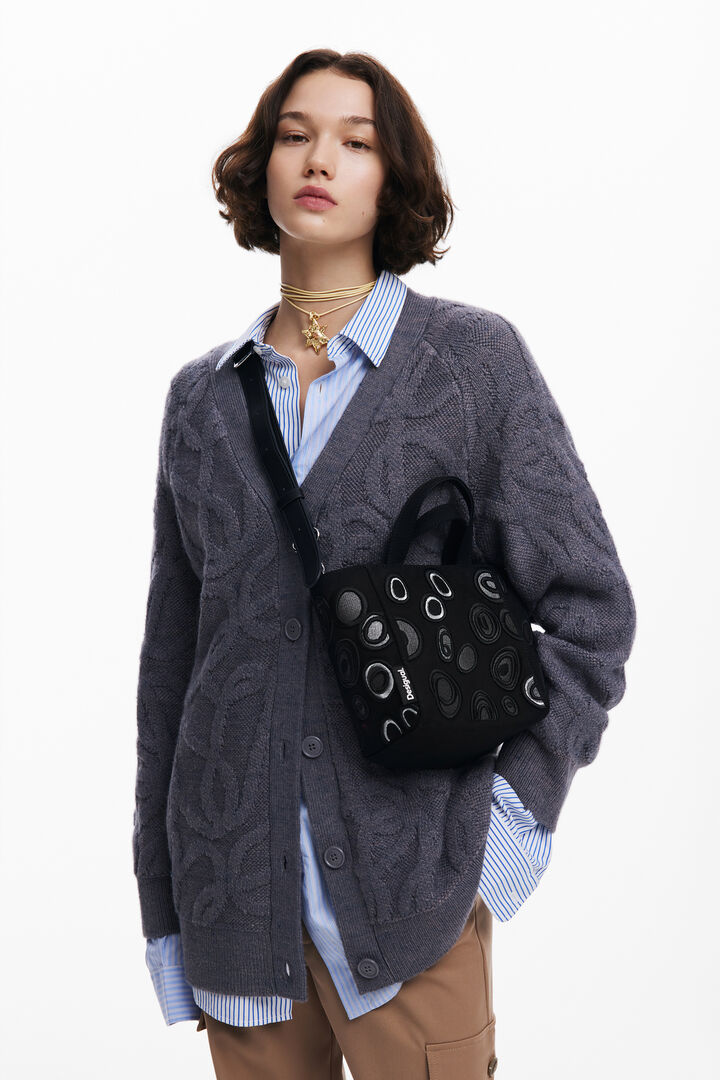 Nylon bag with circles | Desigual