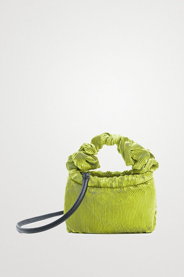 Mini pleated bag by M. Christian Lacroix