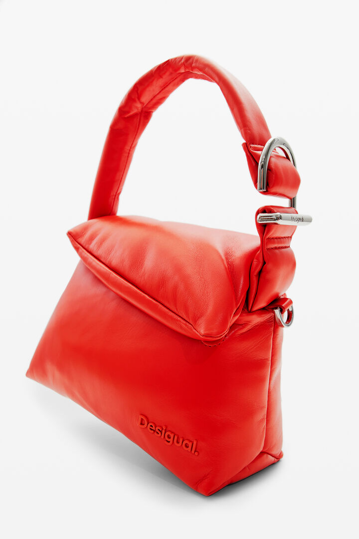 Midsize leather bag | Desigual