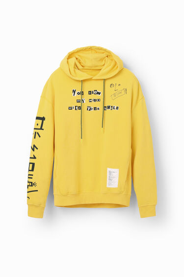 Men's Message hoodie I Desigual.com