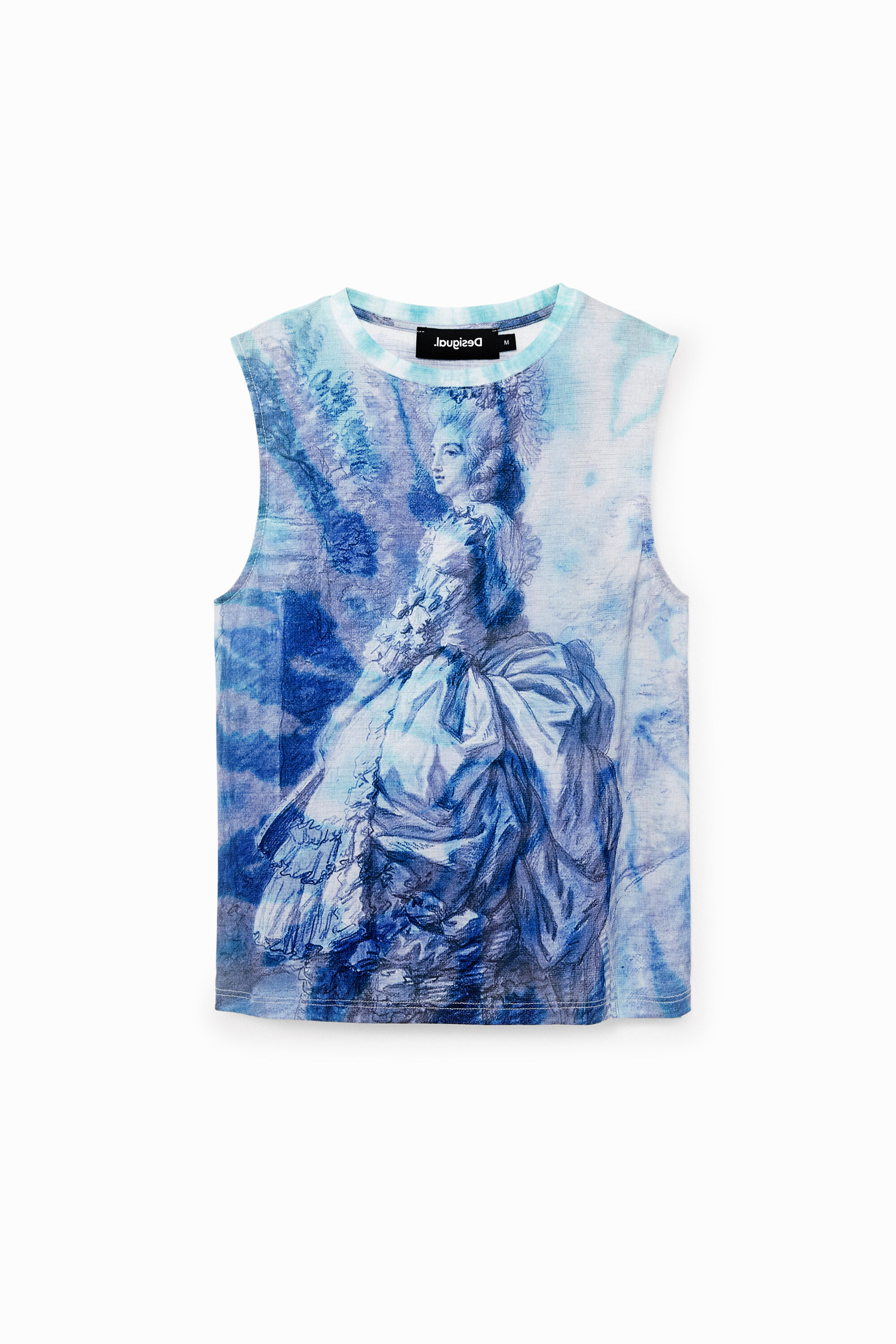 Arty ribbed T-shirt