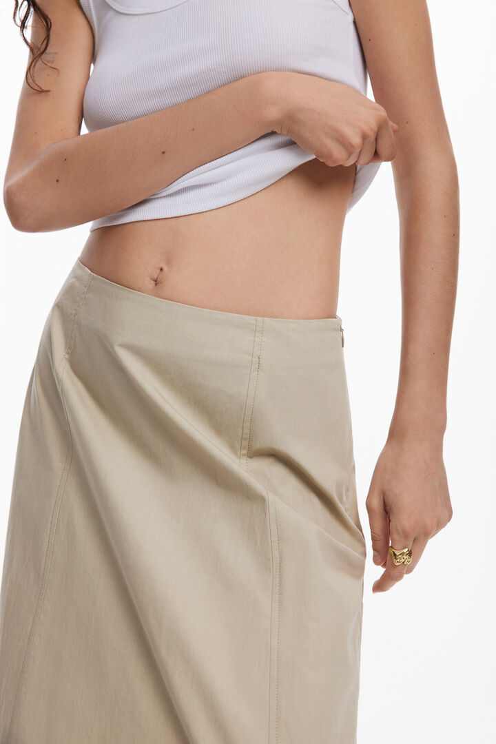 Midi parachute skirt | Desigual