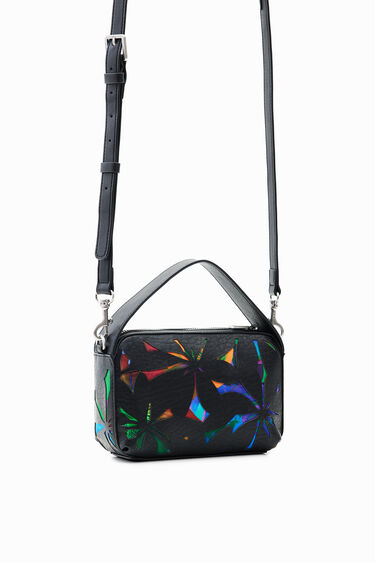 Bolso mini flores troqueladas | Desigual