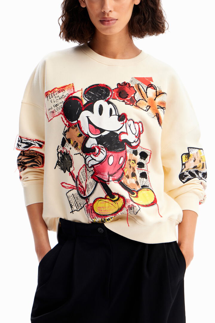 Oversized Mickey Mouse Sweatshirt | Desigual
