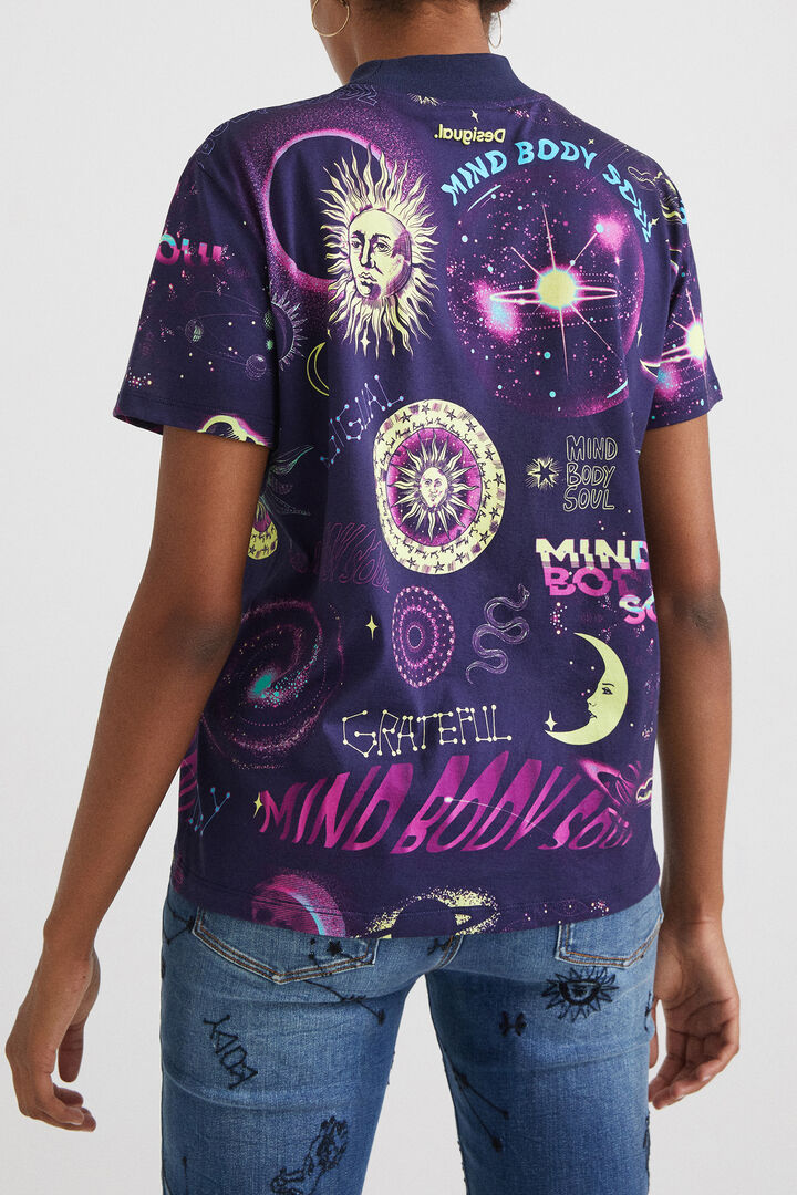 Camiseta astrología 100% algodón | Desigual