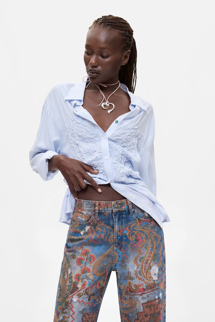 PRINTED JEANS