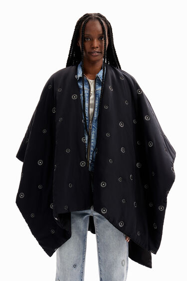 vuitton poncho cape