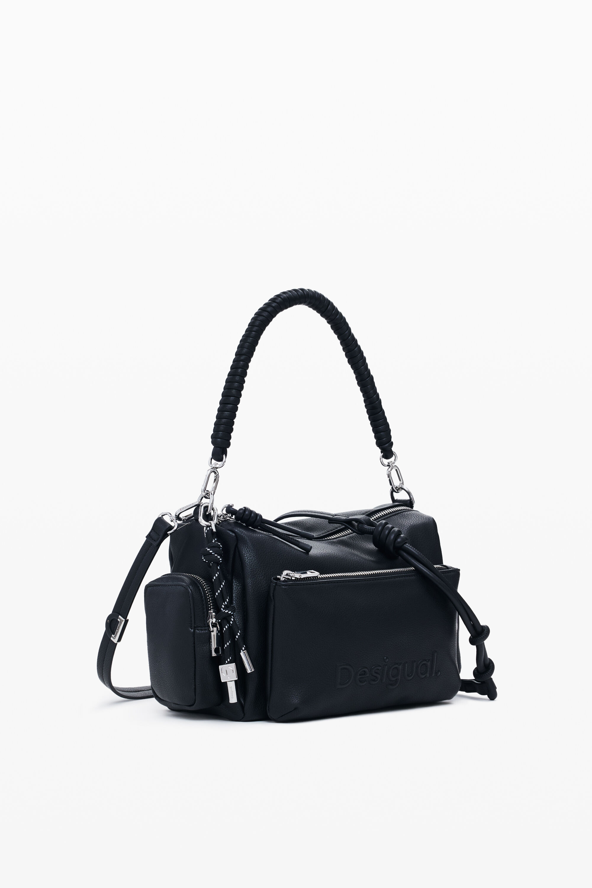 Handbag with pockets