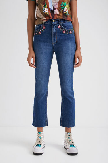 Texans Flare cropped | Desigual