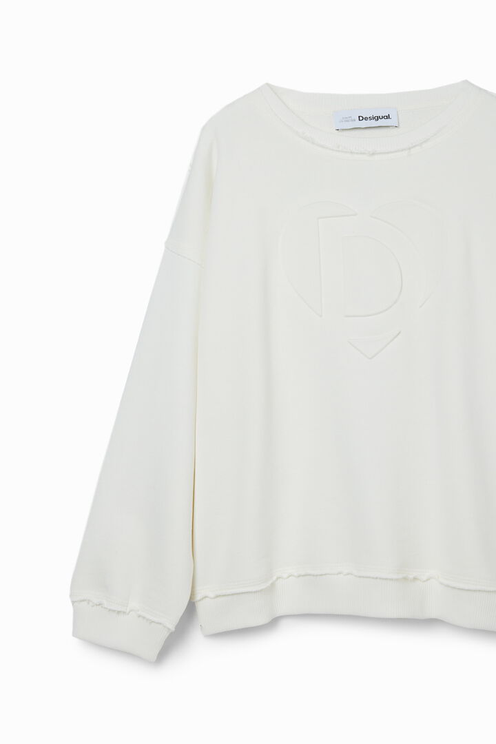 Sudadera imagotipo relieve | Desigual
