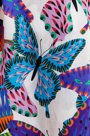 Butterfly beach dress | Desigual