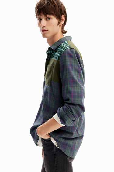 Plaid flannel shirt | Desigual