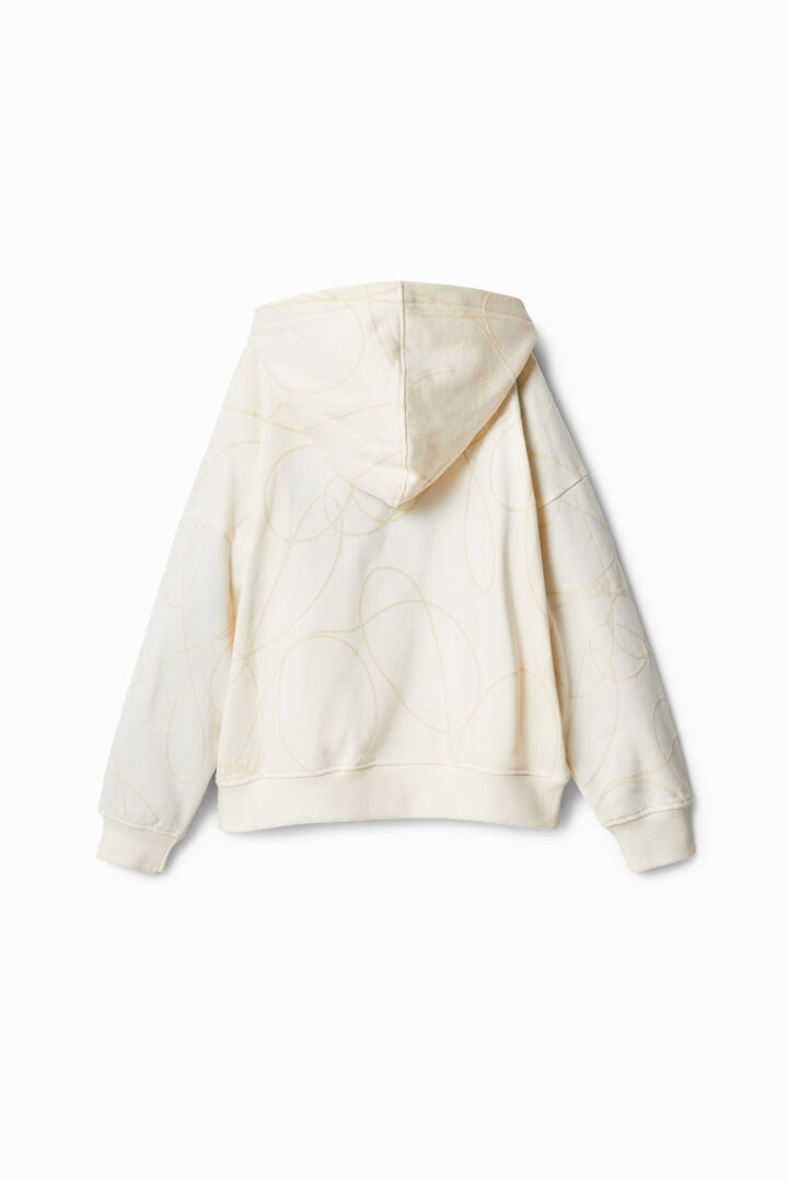 Reversible sequin Smiley® hoodie | Desigual