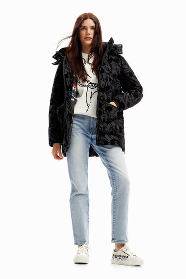 Mickey Mouse quilted coat | Desigual