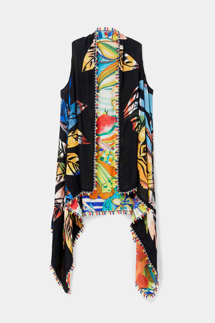 Gilet long de bain réversible | Desigual